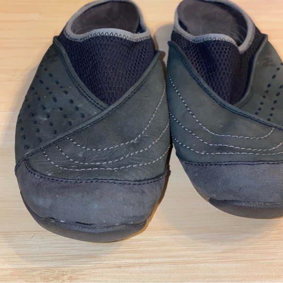 Merrell Womens Size 9 Black Rumba Slip On Mule Shoes Moss - Picture 3 of 11